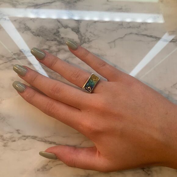 Handmade Silver Ring  - Picture 1 of 4